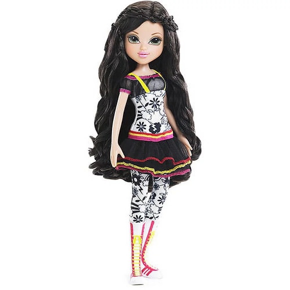 Moxie Girlz Vintage Lexi Artitude Doll with Bike - Picture 2 of 10